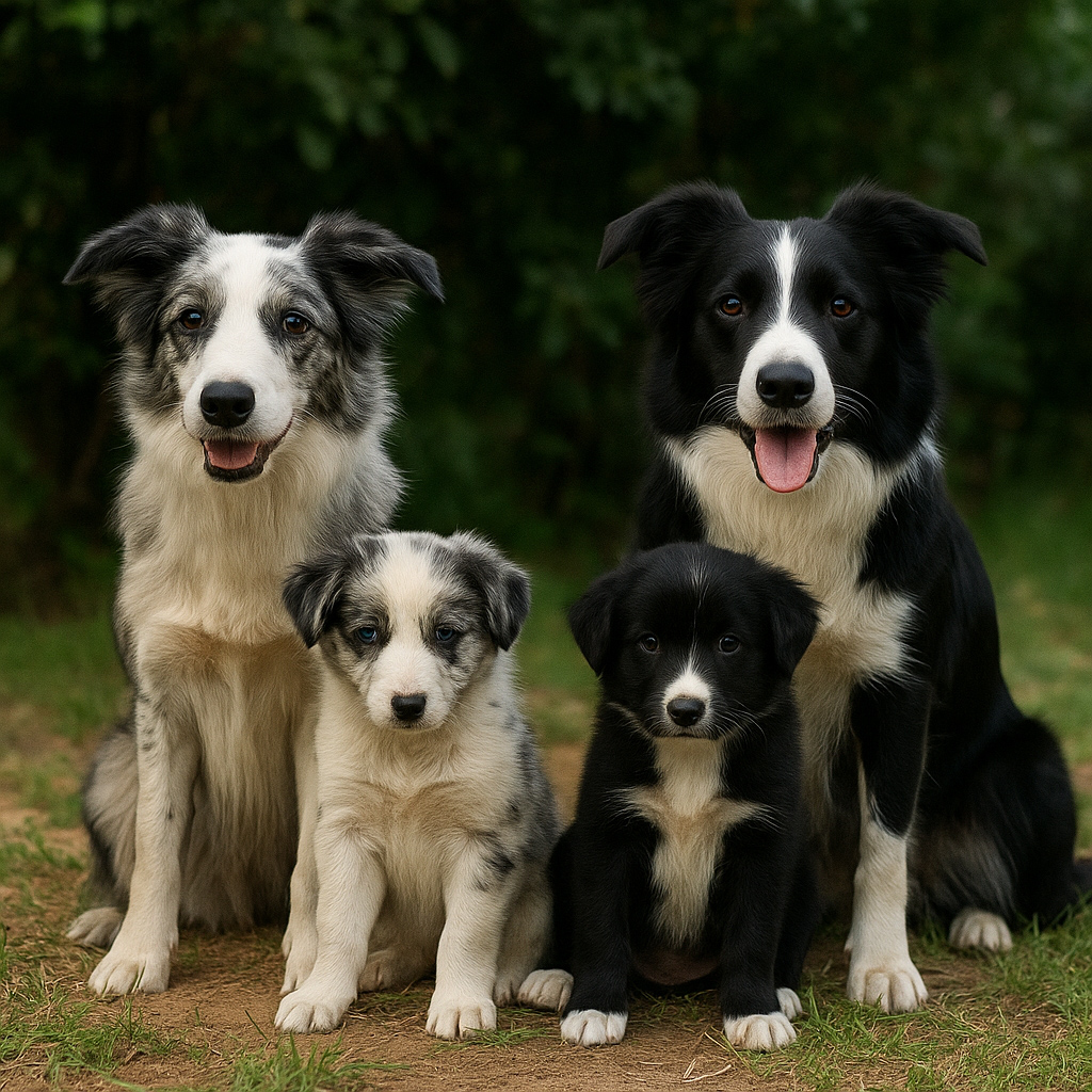 Diferencias entre un Border Collie merle y solido 2